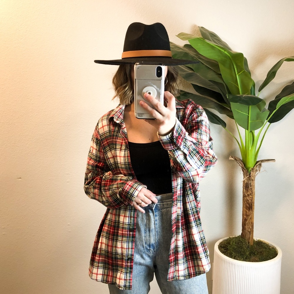 Plaid Button-Up Shirt from L.L.Bean